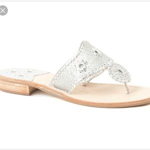 Jack Rogers Sparkle Glitter Navajo Sandals